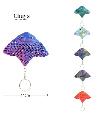 Llavero Manta Raya 3D 11cm - Chuys Beautys | Chuy's Beautys Store