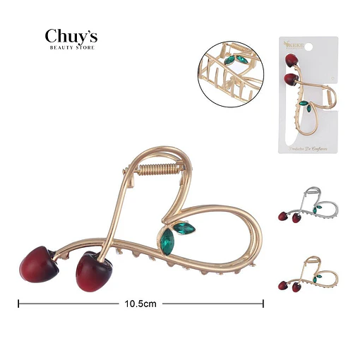 Gancheras Grandes Corazón - Chuys Beautys | Chuy's Beautys
