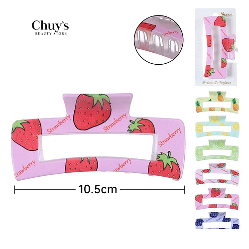 Ganchetas Grandes con Frutas - Chuys Beautys | Chuy's Beautys