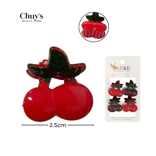 Set 4 Miniganchetas - Chuys Beautys | Chuy's Beautys