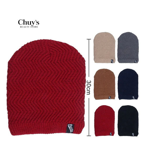 Gorro de invierno tejido