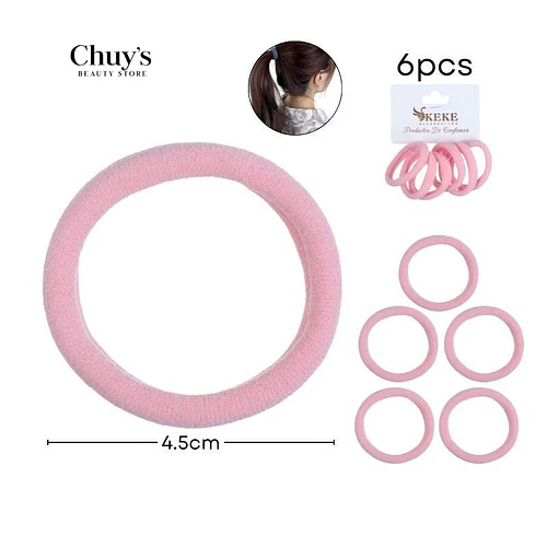 Colet Algodón Color Rosa 6 Pcs - Chuys Beautys | Chuy's Beautys