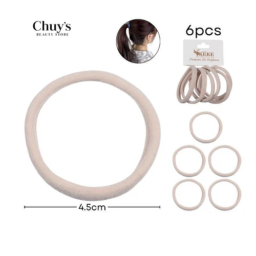Colet Algodón Color Caqui 6 Pcs - Chuys Beautys | Chuy's Beautys
