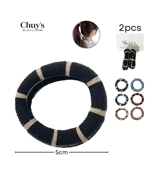 Colet Algodón Colores Surtidos 2Pcs 4,5cm