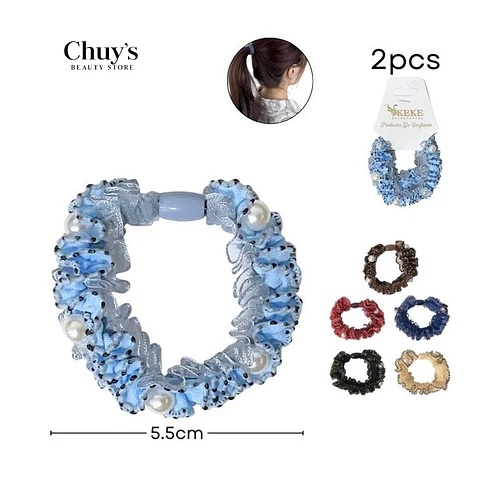 Colet Algodón Color Surtido 2 Pcs 5,5 cm - Chuys Beautys | Chuy's Beautys