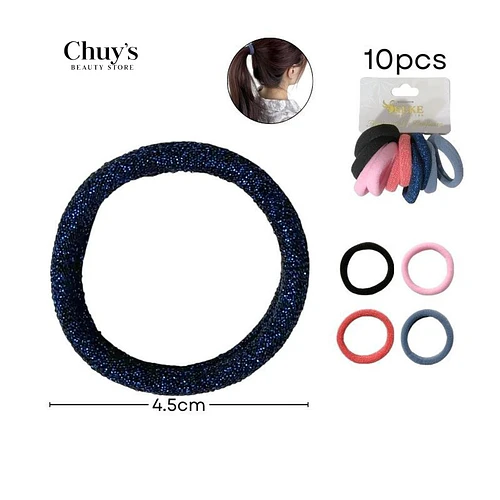 Colet Algodón Color Surtido 10 Pcs 4,5cm - Chuys Beautys | Chuy's Beautys