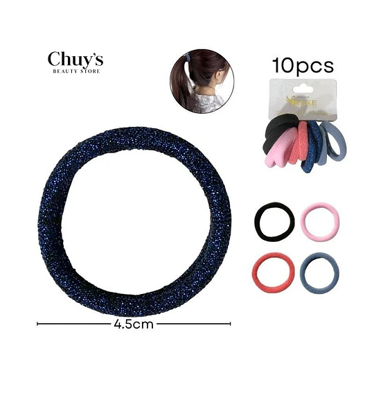 Colet Algodón Color Surtido 10 Pcs 4,5cm