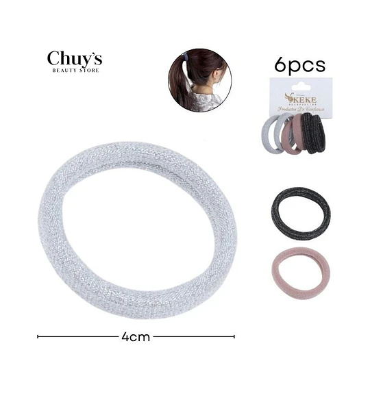 Colet Algodón Color Gris 10 Pcs