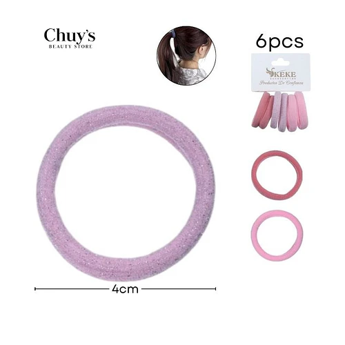 Colet Algodón Rosa 6 Piezas - Chuys Beautys | Chuy's Beautys
