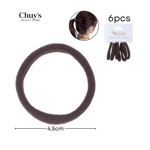 Colet Algodón Color Café 6 Pcs - Chuys Beautys | Chuy's Beautys