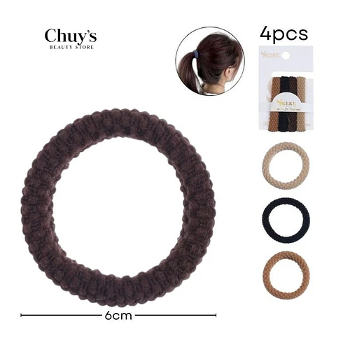 Colet de Algodón Color Surtido 4 Pcs - Chuys Beautys | Chuy's Beautys
