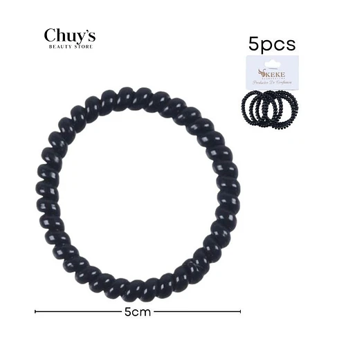 Colet Resorte 4 Pcs 5cm - Chuys Beautys | Chuy's Beautys