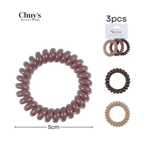 Colet Resorte 4Pcs 5Cm - Chuys Beautys | Chuy's Beautys