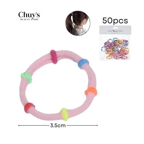 Mini Colet Colorido 50 Pcs - Chuys Beautys | Chuy's Beautys