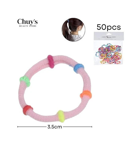 Mini Colet Colorido 50 Pcs