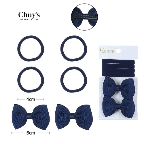 Set de Pinches y Colet 6 Pcs - Chuys Beautys | Chuy's Beautys