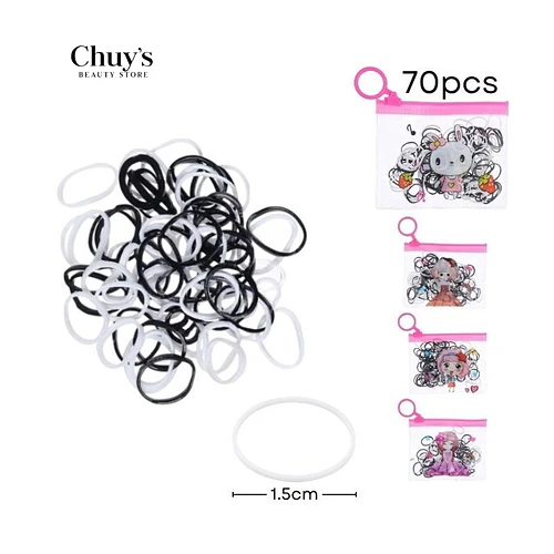 Elásticos 70 Pcs - Chuys Beautys | Chuy's Beautys