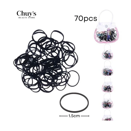 Elásticos 70 Pcs - Chuys Beautys | Chuy's Beautys