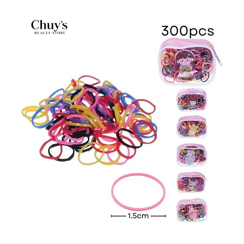 Elásticos 300 Pcs - Chuys Beautys | Chuy's Beautys