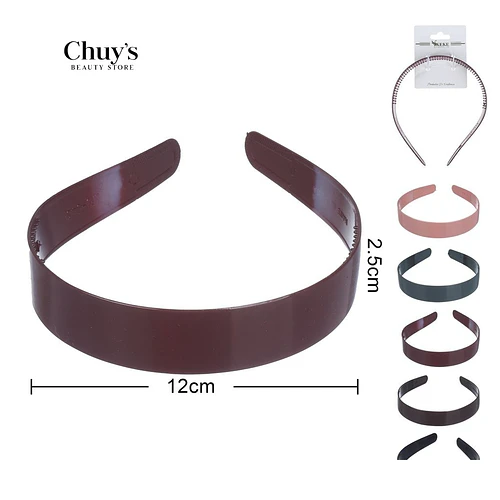 Cintillo de plástico brillante - Chuys Beautys | Chuy's Beautys