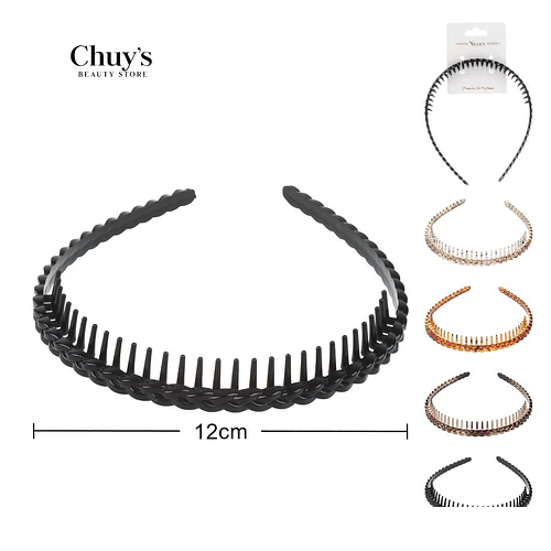 Cintillos de Plástico para Cabello - Chuys Beautys | Chuy's Beautys