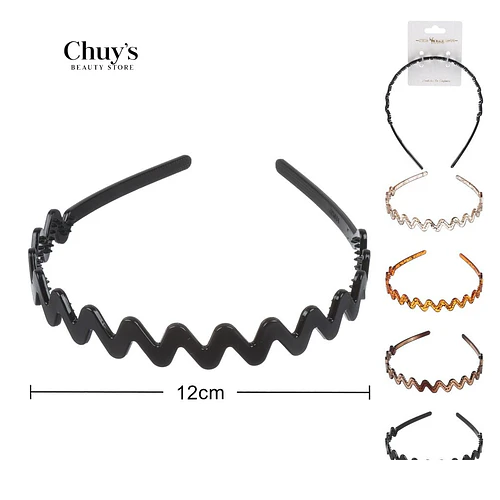 Cintillo de plástico ondulado - Chuys Beautys | Chuy's Beautys