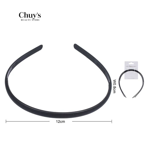 Cintillo plástico negro - Chuys Beautys | Chuy's Beautys