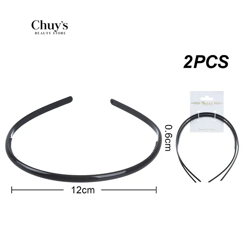 Cintillos plásticos 2 piezas - Chuys Beautys | Chuy's Beautys