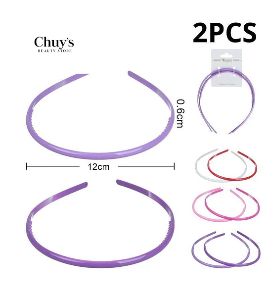 Cintillos de Plástico 2 Pcs