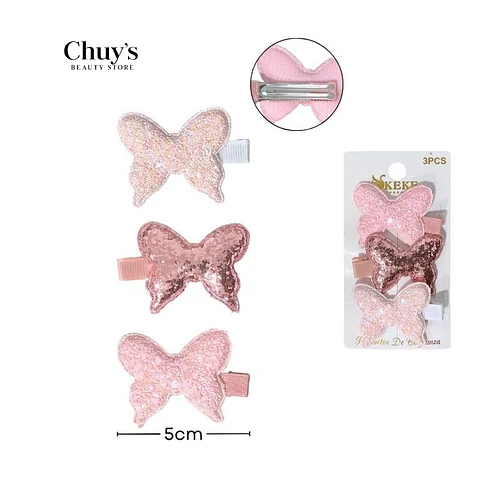 Set de Pinches 3 Piezas - Chuys Beautys | Chuy's Beautys