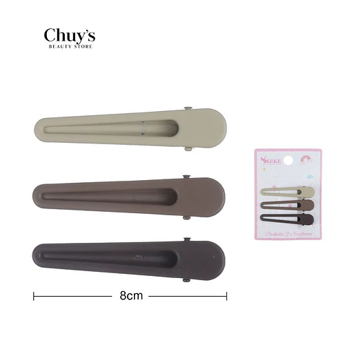 Pinche de Pinza Unicolor - Chuys Beautys | Chuy's Beautys