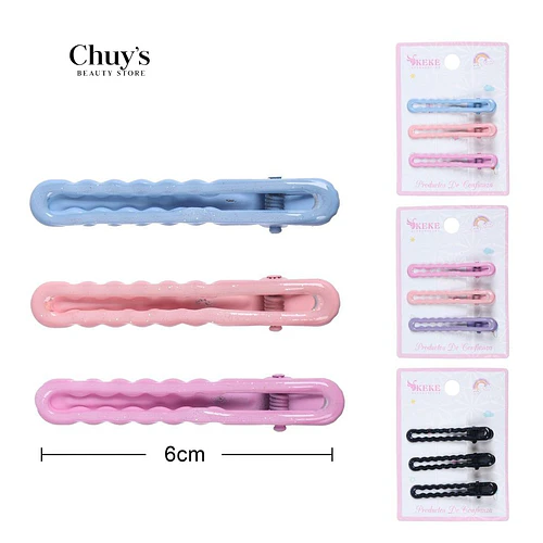 Pinches Negros para Cabello - Chuys Beautys | Chuy's Beautys