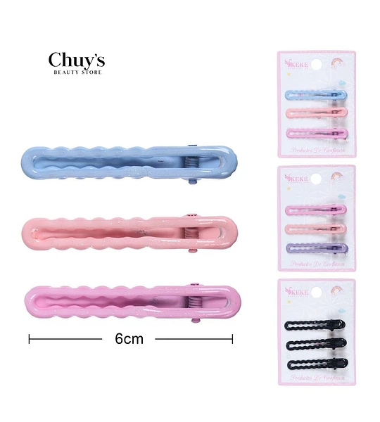 Pinches Negros para Cabello