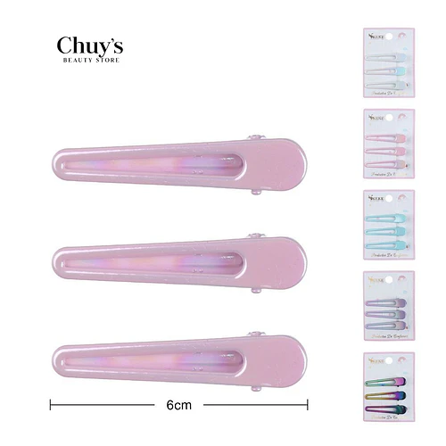 Pinches Unicolor para Cabello - Chuys Beautys | Chuy's Beautys