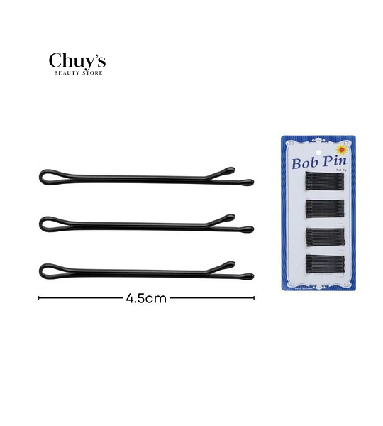 Trabas para cabello 48 piezas 4.6 cm