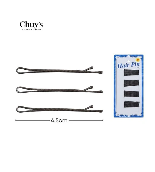 Trabas para cabello 48 piezas 4.6cm