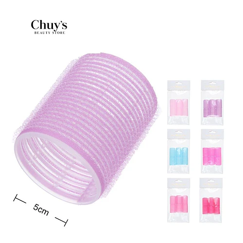 Rollo rizador de cabello 6 Pcs 5cm - Chuys Beautys | Chuy's Beautys