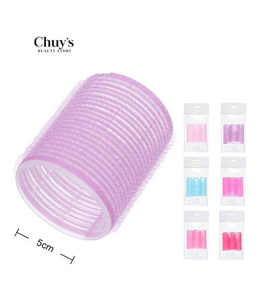 Rollo rizador de cabello 6 Pcs 5cm