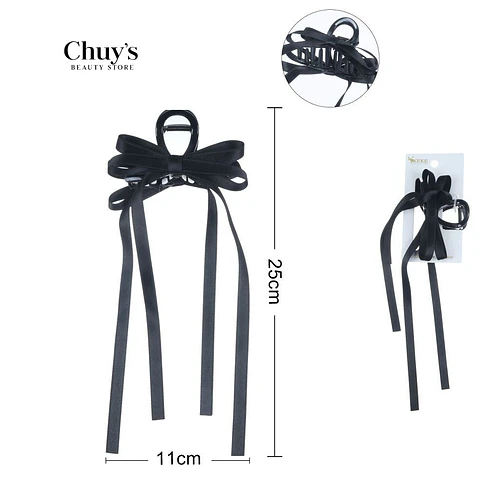 Pinches de Lazos Elegantes - Chuys Beautys | Chuy's Beautys