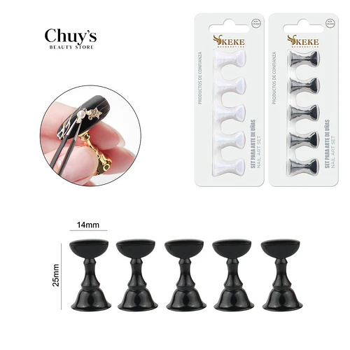 Set de Soportes para Uñas 5Pcs - Chuys Beautys | Chuy's Beautys