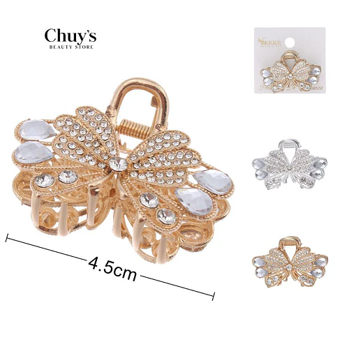Ganchetas de Brillos/Piedrería - Chuys Beautys | Chuy's Beautys