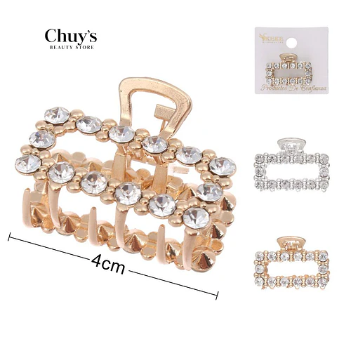 Gancheras con Brillos - Chuys Beautys | Chuy's Beautys