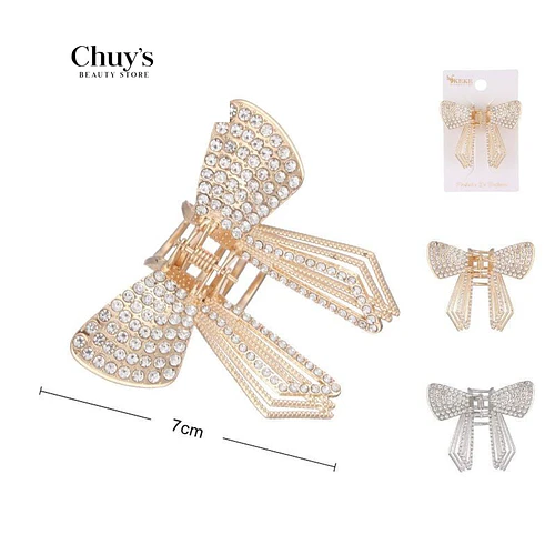 Ganchetas con Brillos Mariposas - Chuys Beautys | Chuy's Beautys