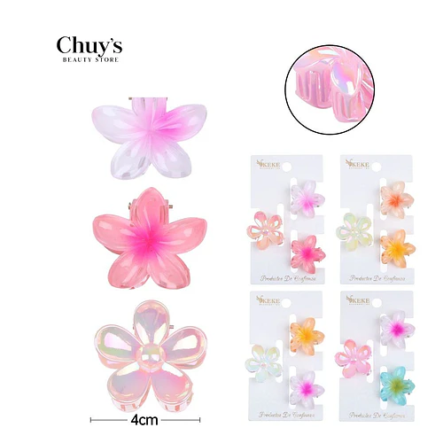 Ganchos para el cabello hawaianos - Chuys Beautys | Chuy's Beautys