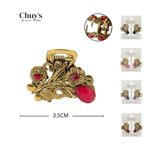 Mini ganchetas de acero - Chuys Beautys | Chuy's Beautys