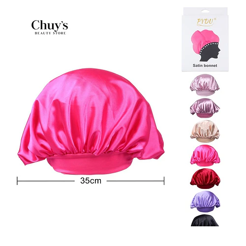 Gorro de seda para dormir 35cm - Chuys Beautys | Chuy's Beautys