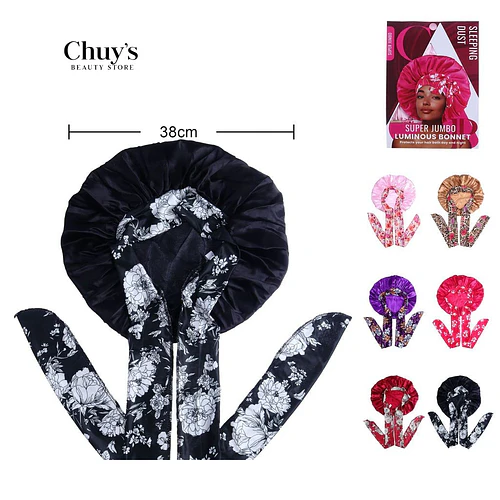 Gorro de seda con diseño floral - Chuys Beautys | Chuy's Beautys