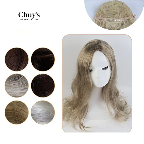 Peluca Castano Larga Ondulada - Chuys Beautys | Chuy's Beautys