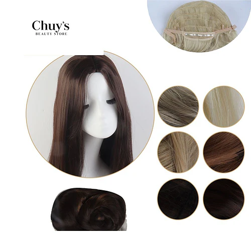 Peluca Larga Natural - Chuys Beautys | Chuy's Beautys