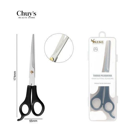 Tijera de cabello acero inoxidable - Chuys Beautys | Chuy's Beautys